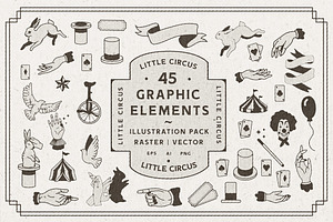 Little Circus Graphic Elements