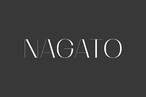 Nagato Font