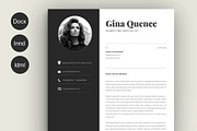 Resume Gina, a Resume Template by Estartshop (Thumbnail 4 of 5)