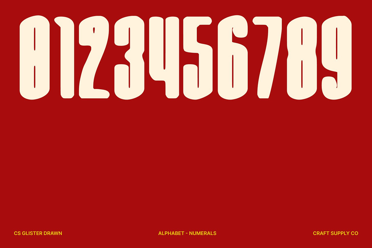CS Glister Drawn, a Sans Serif Font by Craft Supply Co. (Photo 2 of 8)
