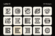1400 Alphabet Letters Logo, a Solid Icon by Creative Stall (Thumbnail 12 of 34)