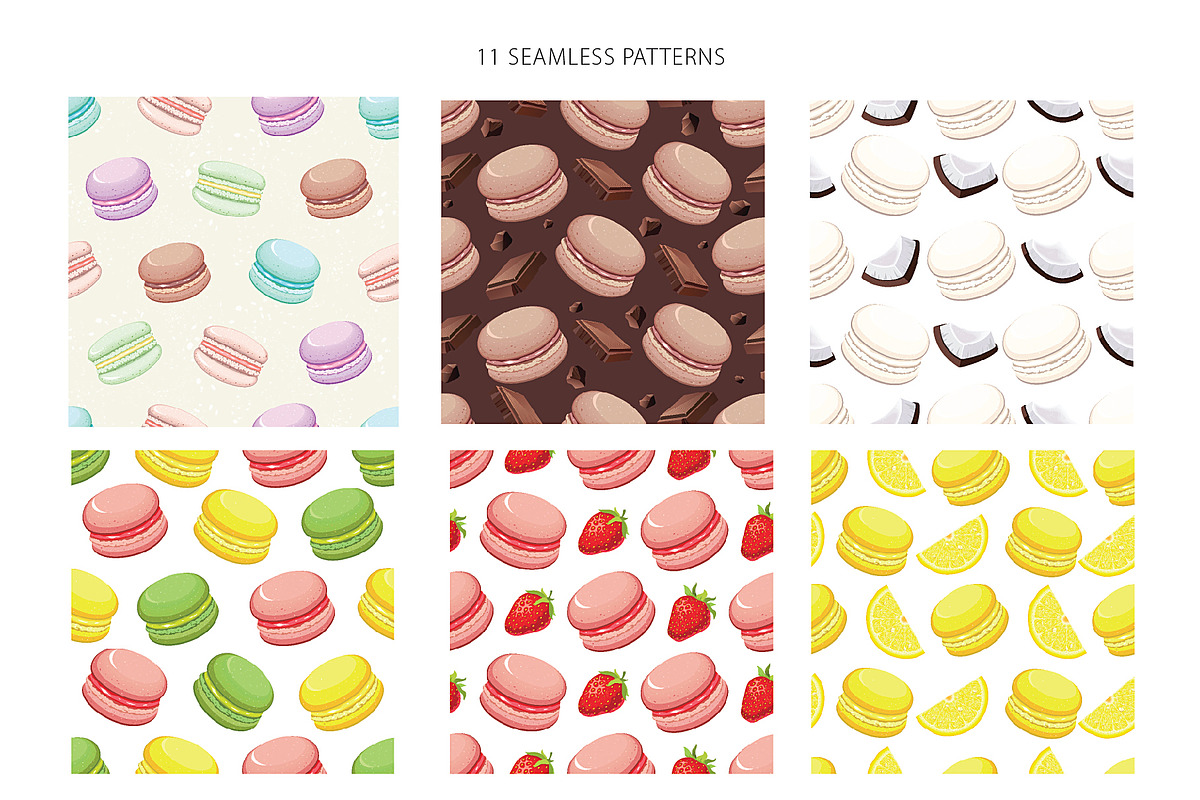 Macaron cakes collection, an Illustration by natamastery (Photo 4 of 7)