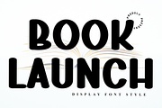 Book Launch, a Script Font by FreshTypeINK (Thumbnail 1 of 8)