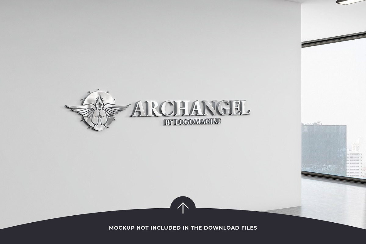 Archangel Logo Template, a Branding & Logo Template by LOGOMAGINE (Photo 4 of 16)