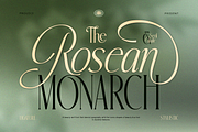 Rosean Monarch, a Serif Font by Burntilldead (Thumbnail 1 of 12)