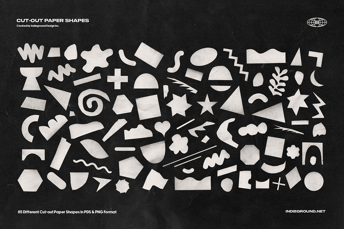 Indieground - Paper Shapes 7323751 pic1