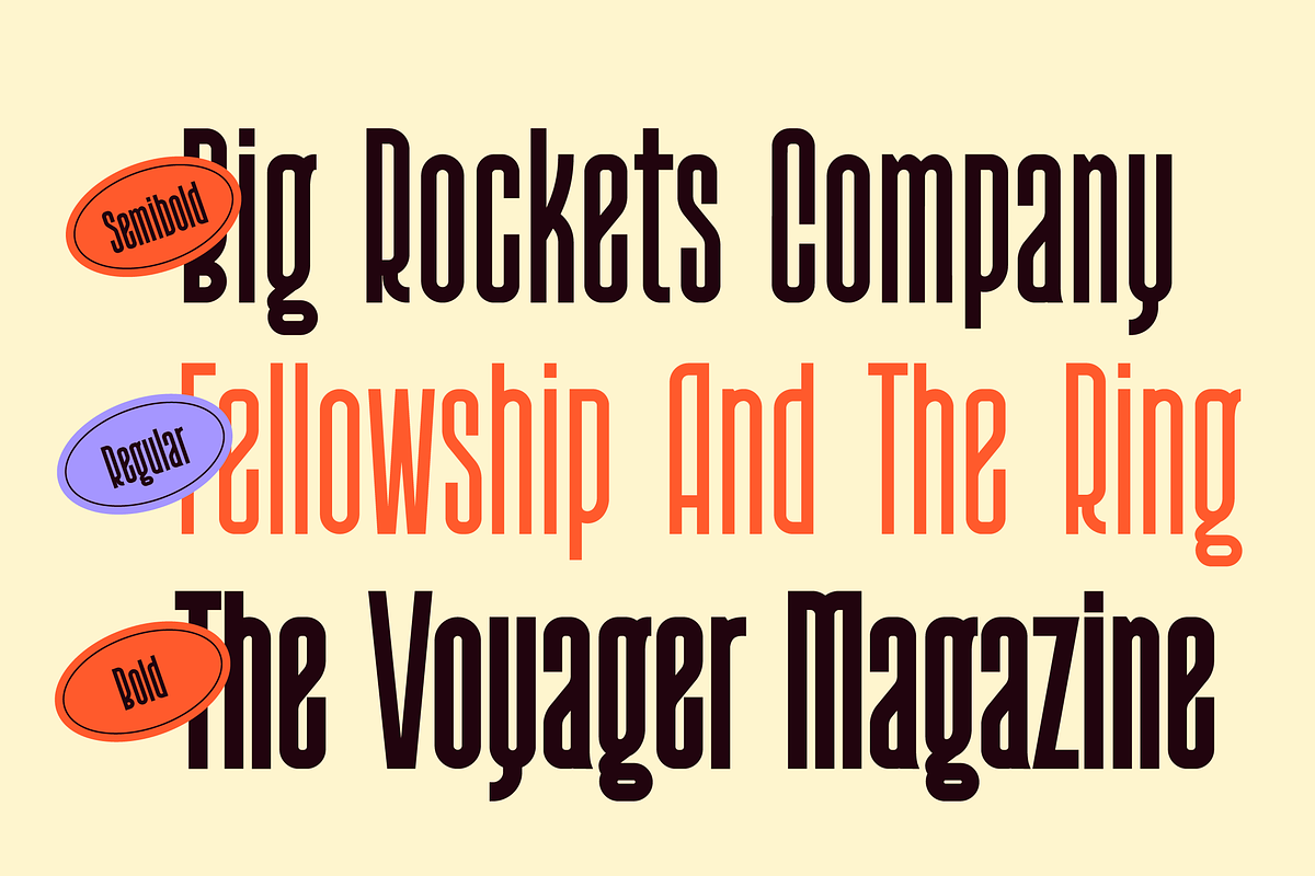 Wakatobi - Ultra Condensed Font, a Sans Serif Font by Creative Corner (Photo 14 of 21)