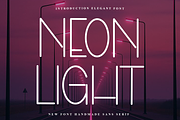 Neon Light, a Sans Serif Font by InermediaSTUDIO (Thumbnail 1 of 8)