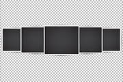 Vector Instant Photo Frames set, a Print Template by OKart.studio (Thumbnail 2 of 5)