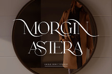 Morgin Astera Serif Typeface