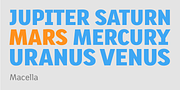 Macella, a Sans Serif Font by VivalaType (Thumbnail 3 of 7)