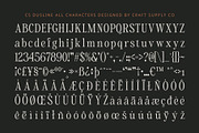 CS Dustine – Elegant Font, a Serif Font by Craft Supply Co. (Thumbnail 8 of 8)