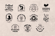 Beast Logo & Badge Pack, an Animal Illustration by Skilline Supply Co. (Thumbnail 3 of 12)