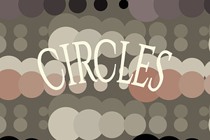 Circles motifs optical motifs dots, a Pattern Graphic by Nocito Design