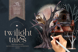 Mystic Procreate Brush Toolbox, a Brush Add-On by Busy May Studio