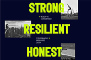 Boldy Grotesque | Condensed Font, a Sans Serif Font by ClevUs (Thumbnail 2 of 13)