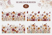 Autumn Meadow Watercolor Collection, a Seasonal Illustration by DiashaArt (Thumbnail 7 of 10)