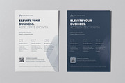 Minimal Corporate Flyer Template, a Flyer Template by Estartshop (Thumbnail 2 of 8)