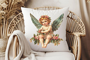 Vintage Cupid Clipart, an Illustration by Pixels.Craft (Thumbnail 7 of 7)