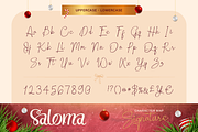 Saloma Signature, a Script Font by Burntilldead (Thumbnail 6 of 11)