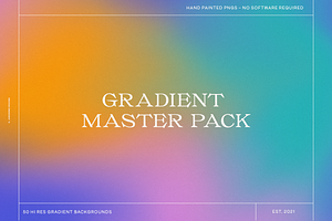Gradient Background Master Pack