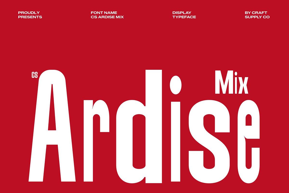 CS Ardise Mix, a Sans Serif Font by Craft Supply Co. (Photo 1 of 8)