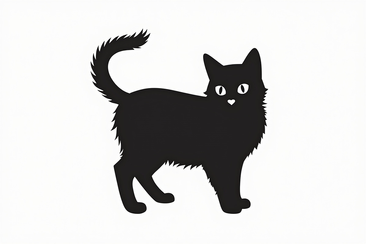 Elegant Cat  Silhouette Bundle, a Graphic by hafijul (Photo 10 of 11)