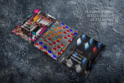 Glitch Psychedelic 12. Digital Paper, a Texture Illustration by KENO Mascots (Thumbnail 5 of 8)