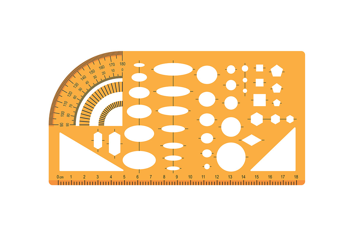 Rulers & Measurement Tools, an Object Graphic by bnrcreativelab (Photo 10 of 17)