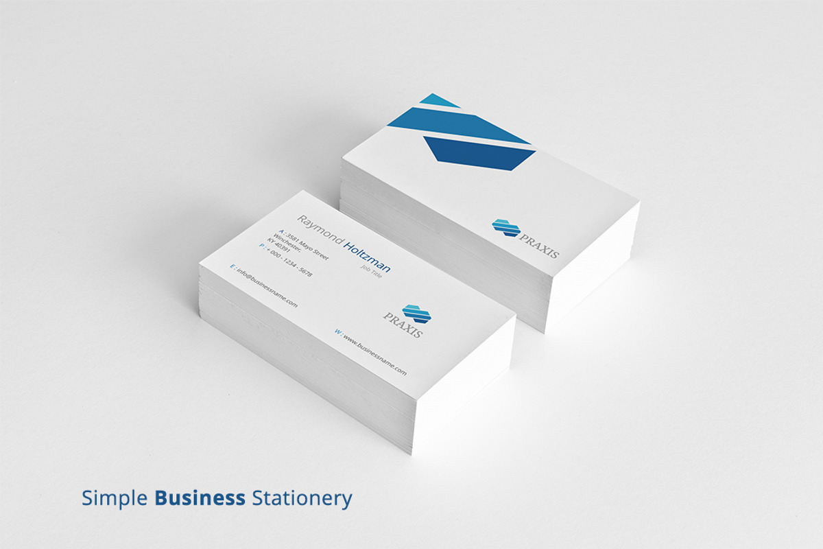 Simple Business Stationery, a Stationery Template by azadcsstune (Photo 2 of 5)