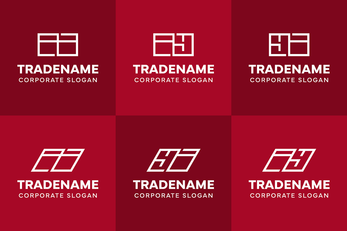 Letters II IY YI Square Logo, a Branding & Logo Template by Pray Art Design Studio (Photo 2 of 2)