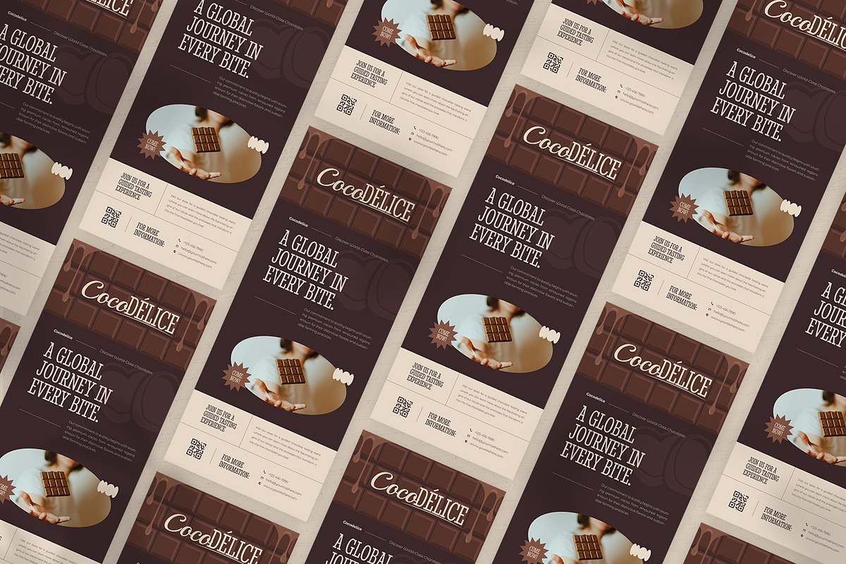 Journey Chocolate - Roll Up Banner, a Print Template by VUNIRA (Photo 2 of 3)