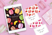 Macaron cakes collection, an Illustration by natamastery (Thumbnail 7 of 7)
