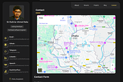 DarkGolden Customizable Portfolio, a React Template by skshahriarahmedraka (Thumbnail 8 of 13)