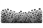 60 Daisy Flower Field Silhouette, a Seasonal Illustration by Amazin_art (Thumbnail 16 of 35)