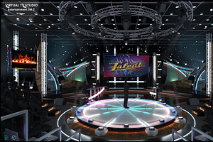 TV Studio Entertainment Set 2