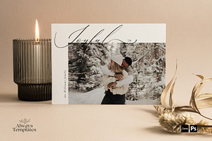 Christmas Card Template CC209