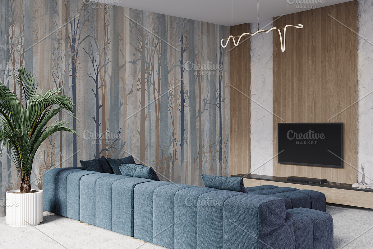 Wallpaper mockup bundle | Discount, a Household Mockup by Hunny Badger (Photo 7 of 7)