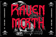 Ravenmorth – Black Metal Gothic Font, a Blackletter Font by Letterara (Thumbnail 1 of 11)