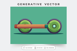 A flat illustration of a customizabl, a Graphic by SouravDesign