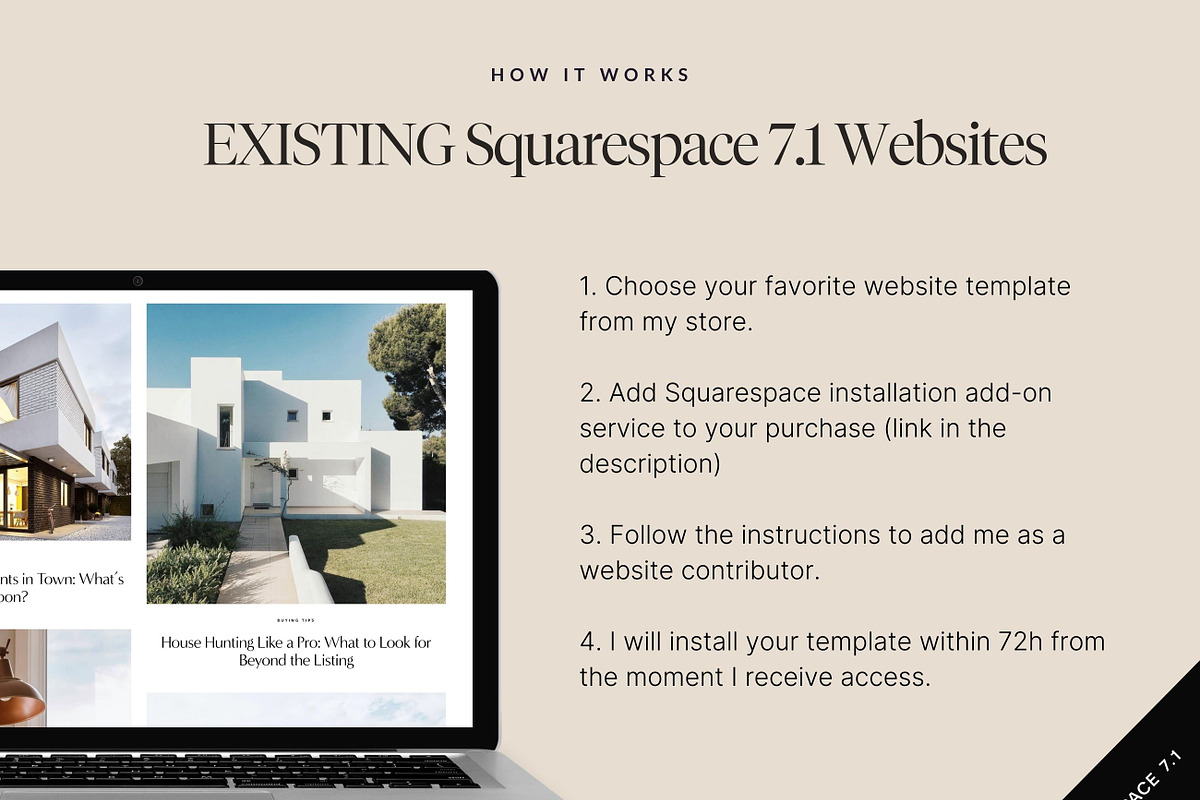 Real Estate Squarespace Template, a Squarespace Template by MartaLebre (Photo 8 of 10)