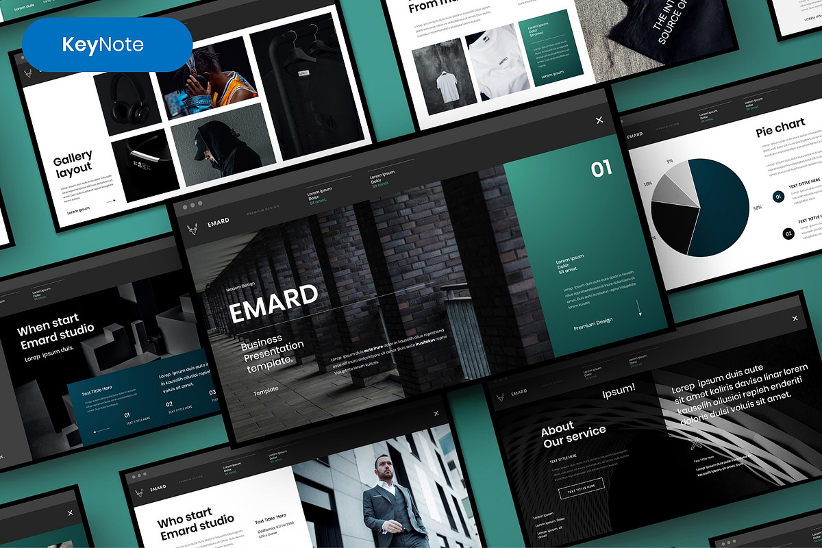 Emard – Business Keynote, a Presentation Template by Dens Creative Studio (Photo 1 of 6)