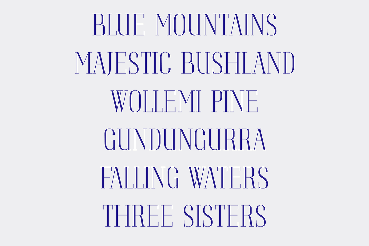 Katoomba, a Serif Font by Dennis Hotson (Photo 2 of 5)