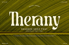 Therany - Round Serif Font