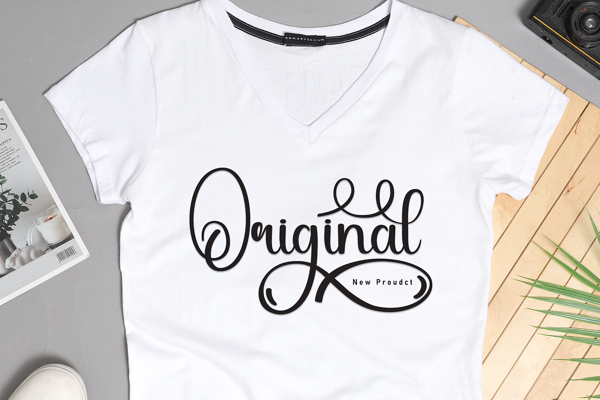 Angelina | Script Font, a Handwritten Font by Scratchones (Photo 3 of 9)