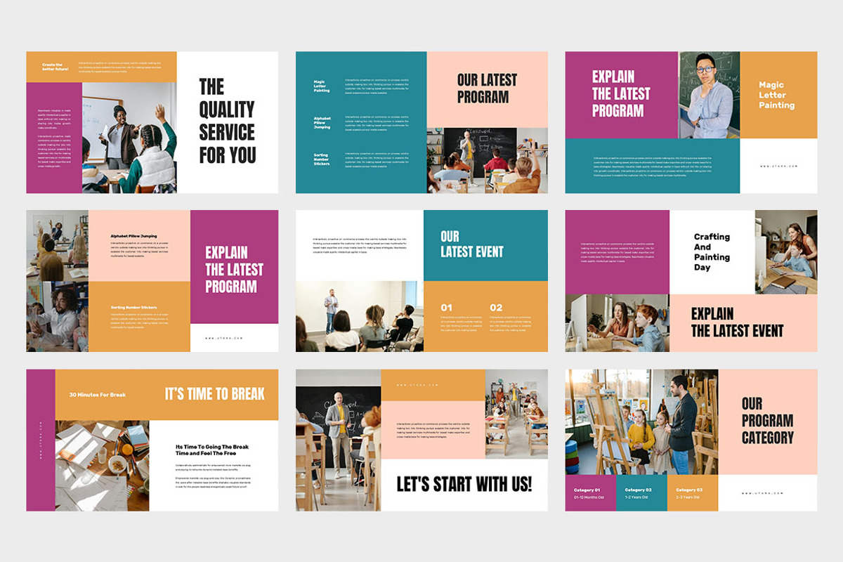 Utara : Teacher Powerpoint, a Presentation Template by Punkl Camp (Photo 3 of 9)