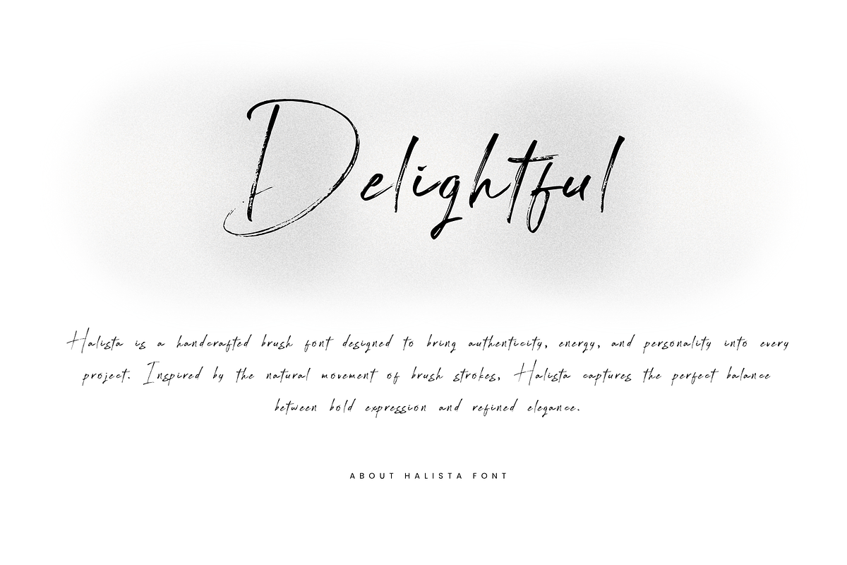 Halista, a Handwritten Font by Gatype (Photo 4 of 15)