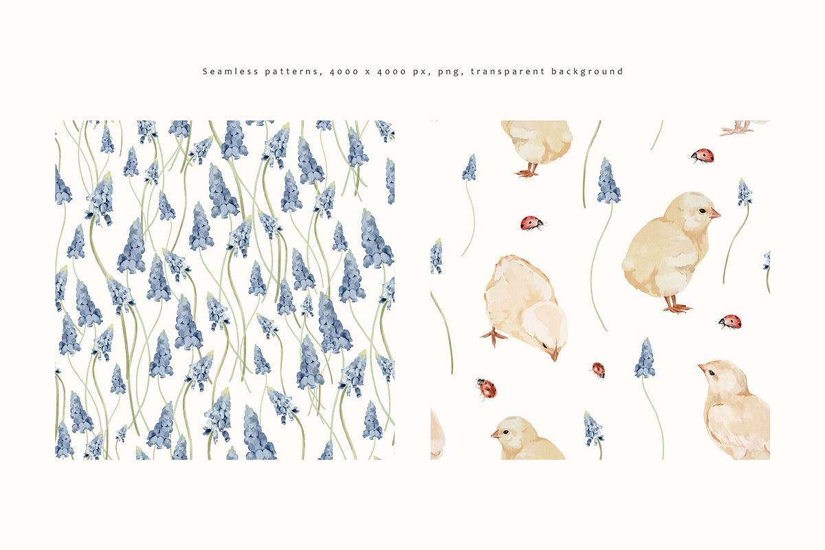Little Spring Watercolor Set, an Object Illustration by Watercolor_Ma (Photo 6 of 6)