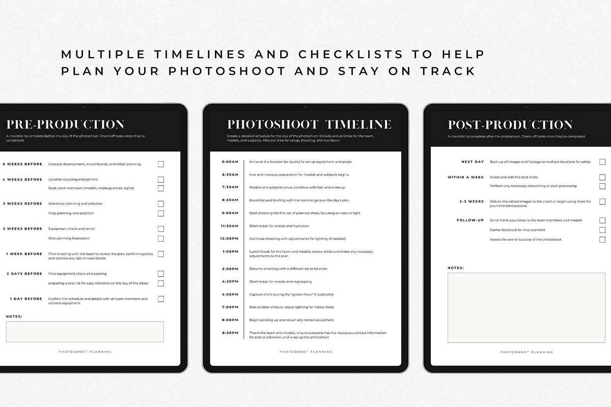 Photography Workbook Template, a Marketing Template by Blush Created (Photo 5 of 9)