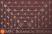 MFC Botanical Borders, a Font by Monogram Fonts Co. (Thumbnail 1 of 6)